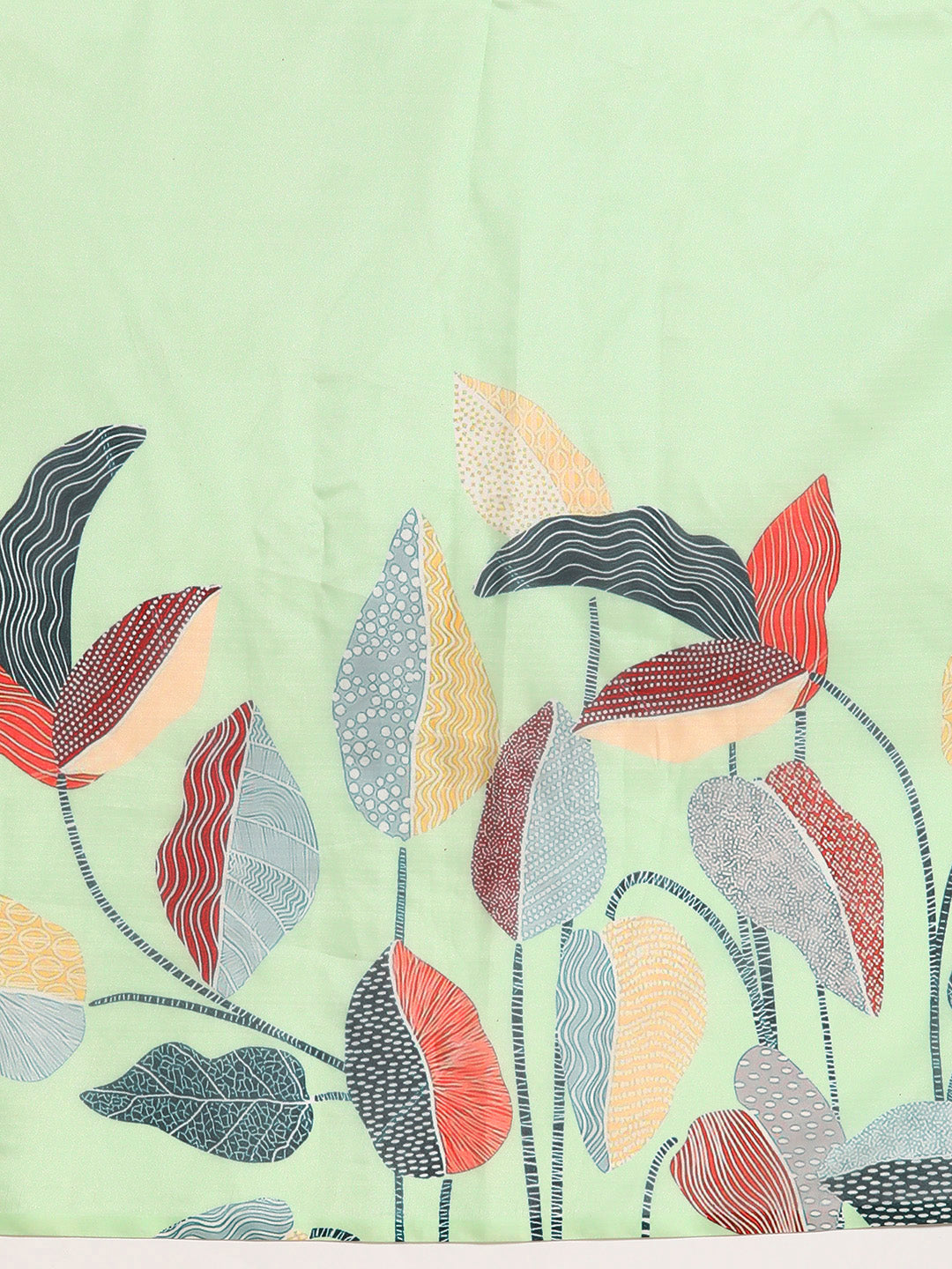 Soft Silk Digital Printed Saree With Fringe Tassels