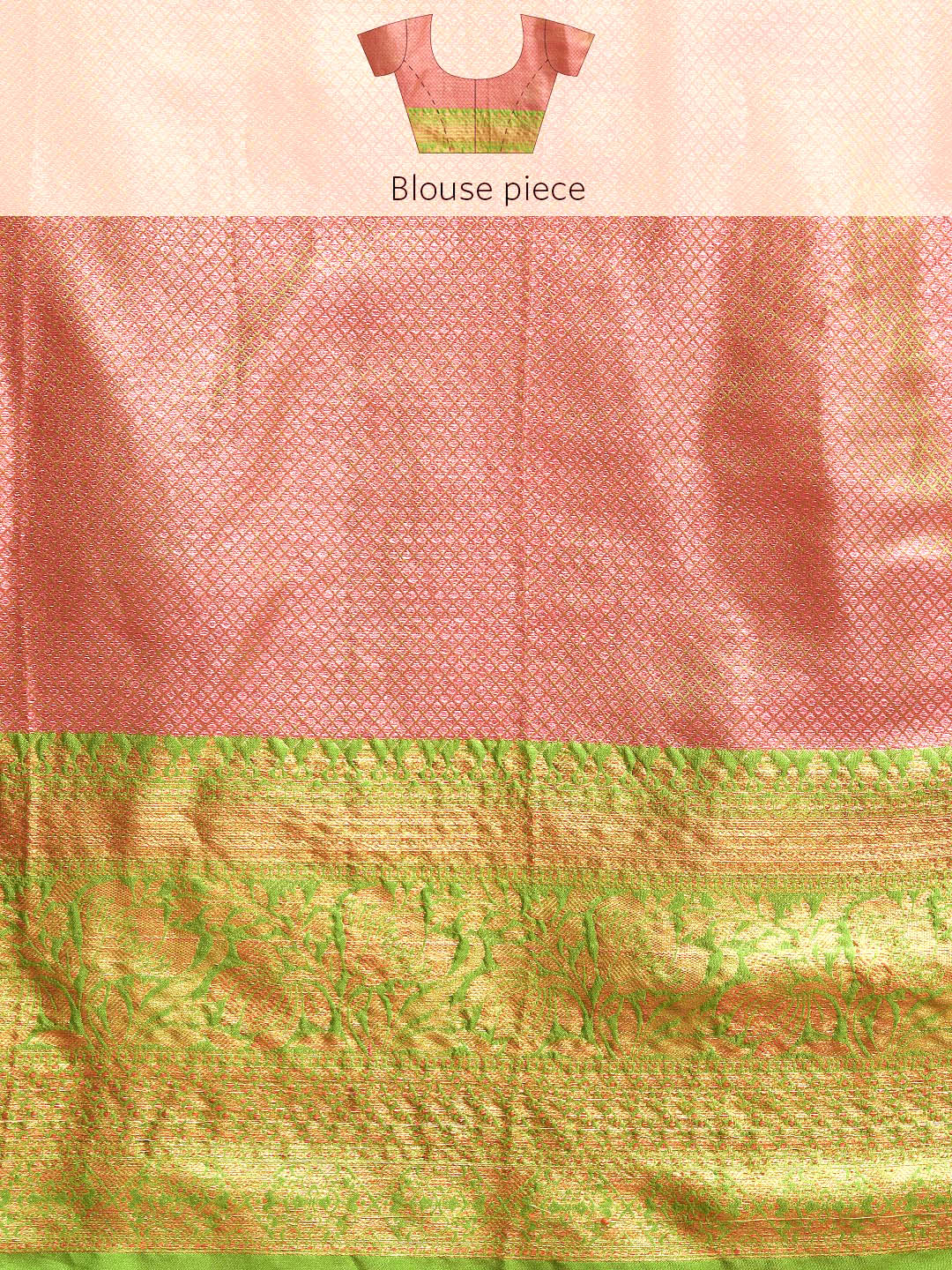 Women's Tissue Silk Silver Zari Saree