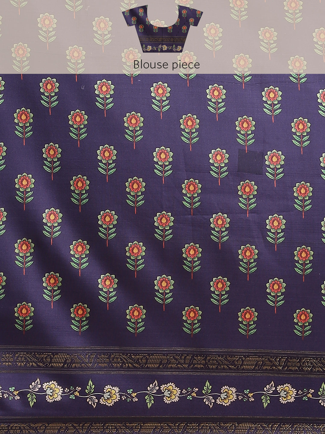 Banarasi Art Silk Digital Printed Saree