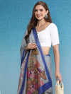 Cotton Zari Tissue Printed Saree