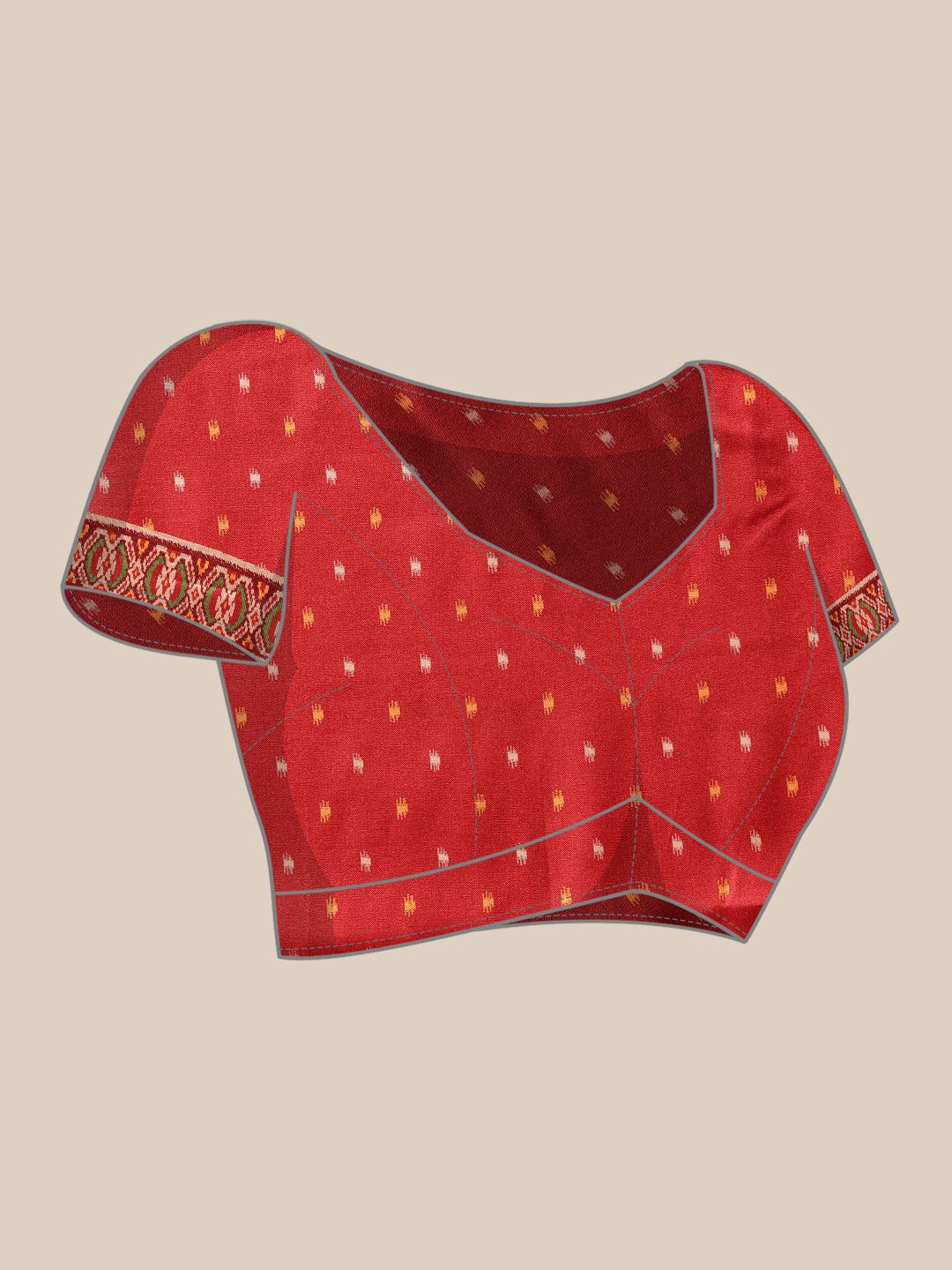 Soft Tusser Silk With Viscous Jacquard Border Patola Sarees