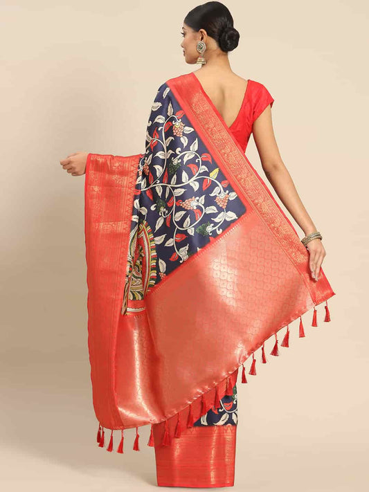 Banarasi Art Silk Digital Print Saree