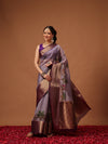 Kalamkari Digital Printed Georgette Saree With Rich Pallu