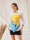 Minions Printed Soft Cotton Scarf