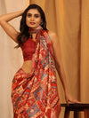 Kanchipuram Pattu Digital Print Silk Saree