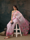 Kalamkari Cotton Blend Printed Saree