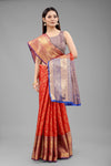 Women's Banarasi Silk Zari Woven Saree