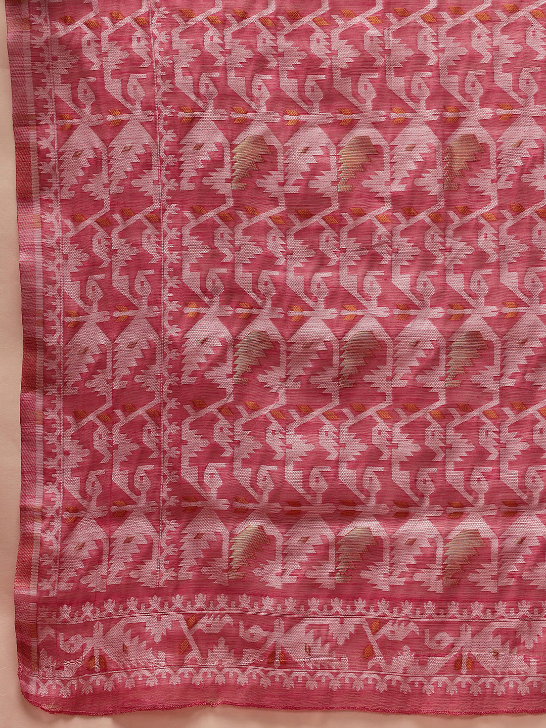 Dhakai Cotton Jamdani Saree