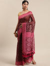 Women's Kalamkari Digital Printed Saree