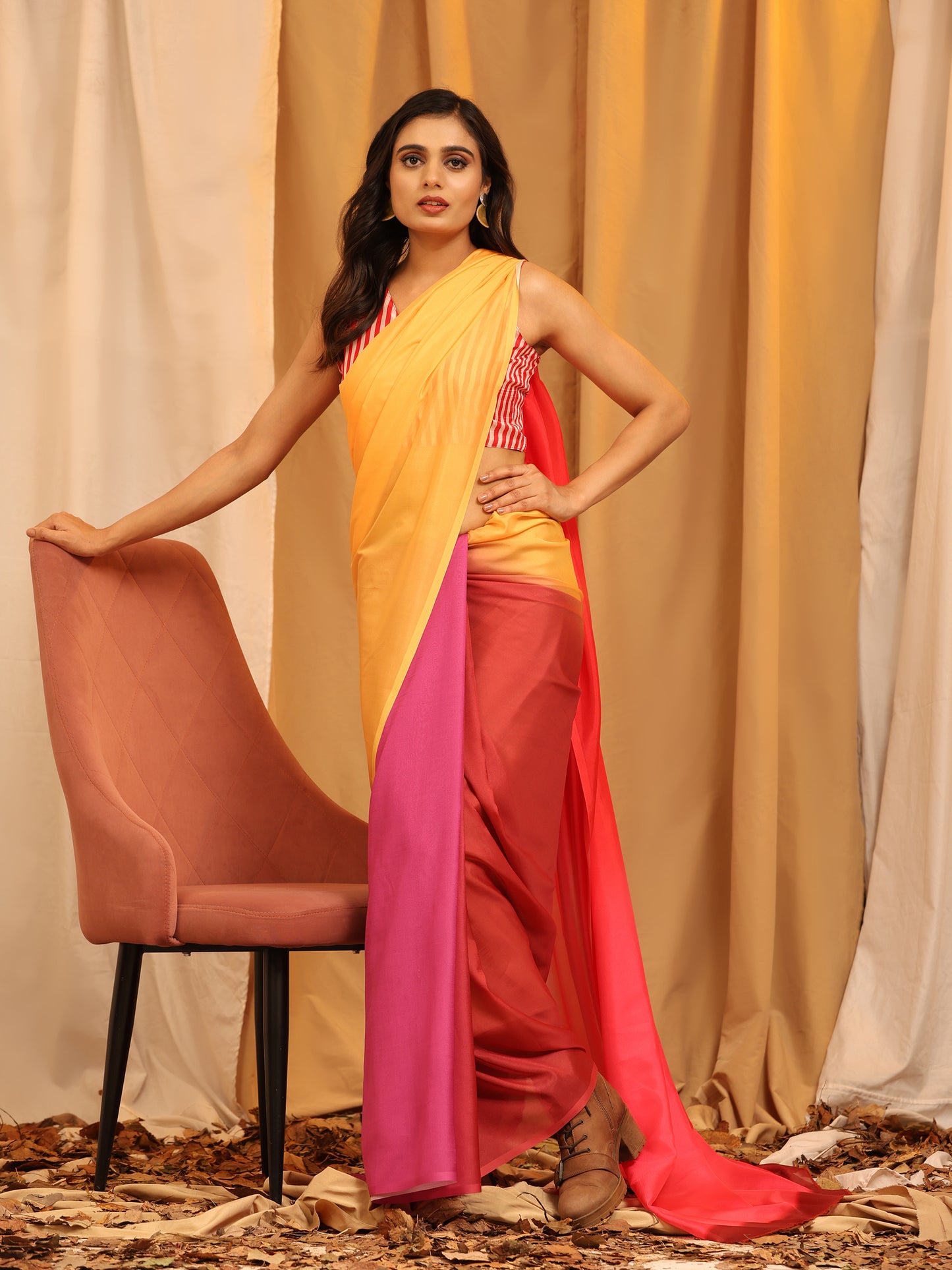 Soft Silk Bollywood Digital Print Saree