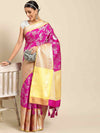 Brocade Soft Silk Zari Woven Saree