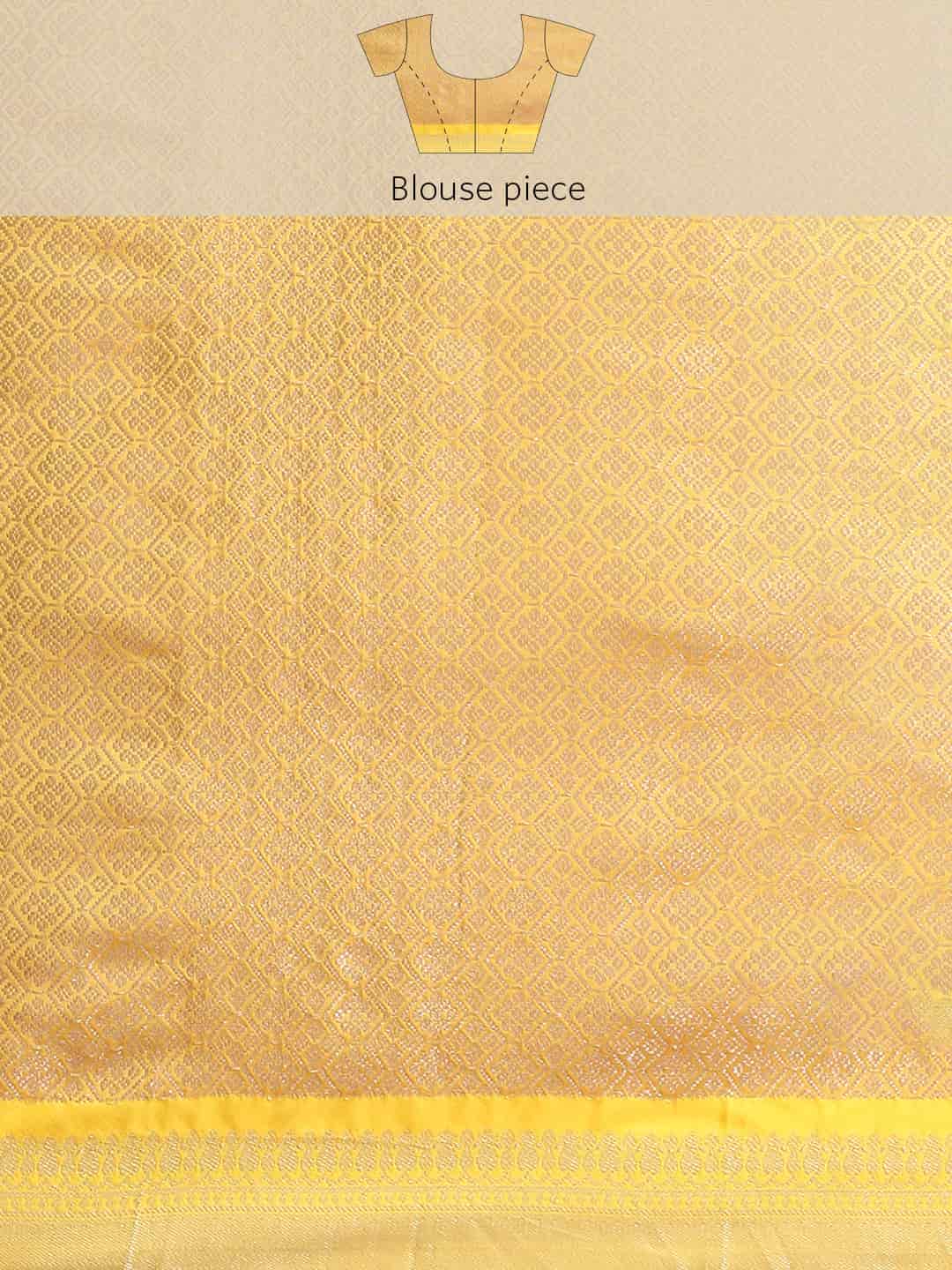Brocade Soft Silk Zari Woven Saree