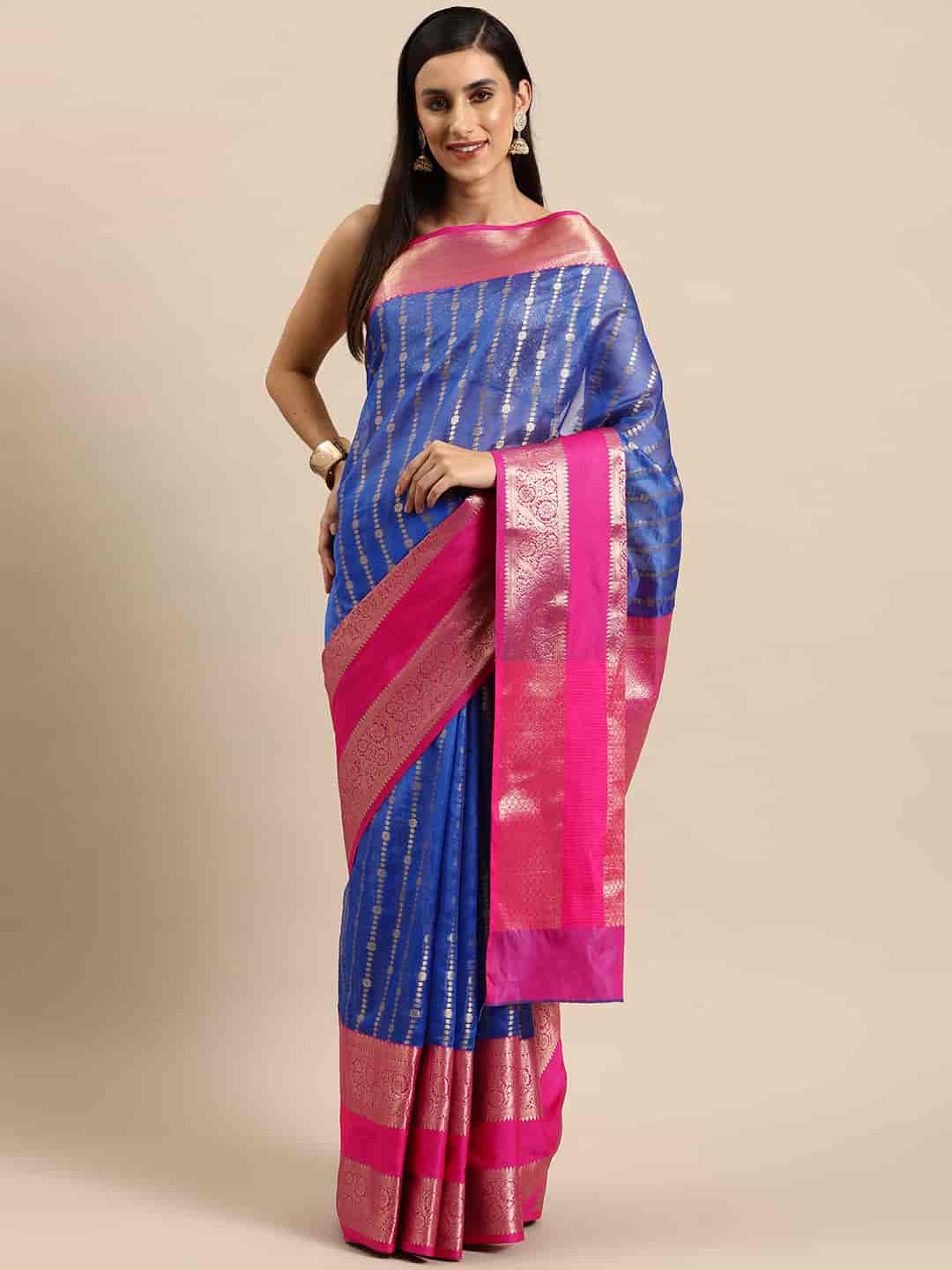Women's Heavy Zari Bollywood Style saree