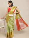Ethnic Motifs Zari Woven Tissue Silk Saree