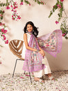 Pen Kalamkari Mul Cotton Digital Printed Dupatta