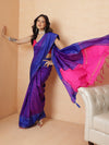 Women's Arani Pattu Soft Silk Upada Solid Ready to Wear Saree