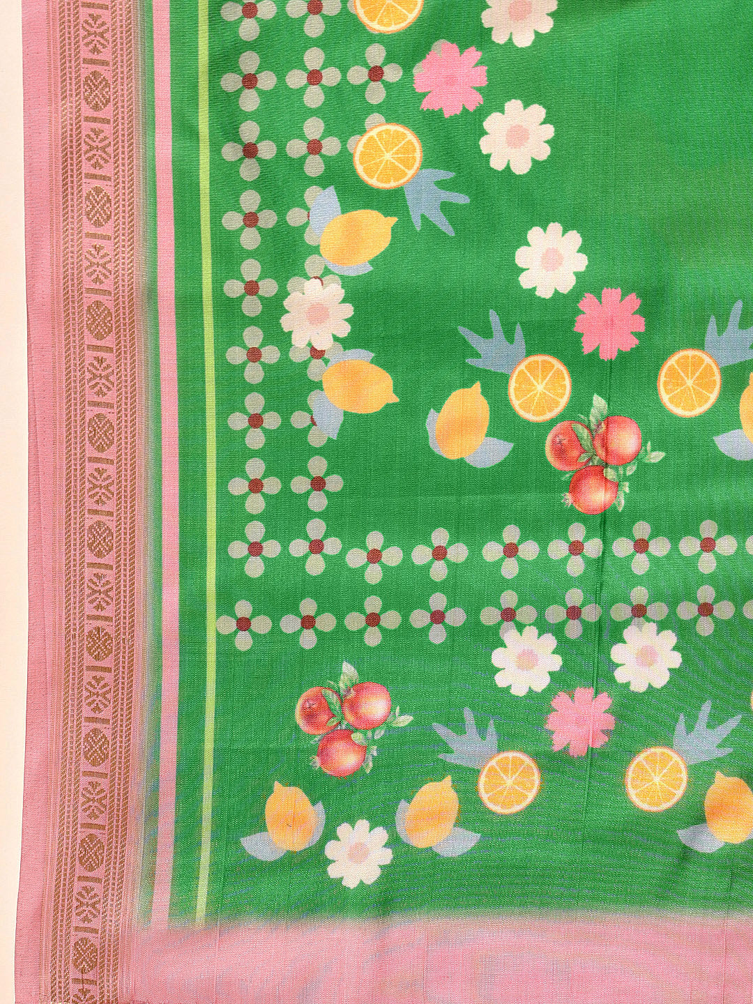 Printed Art Silk Ready to Wear Saree