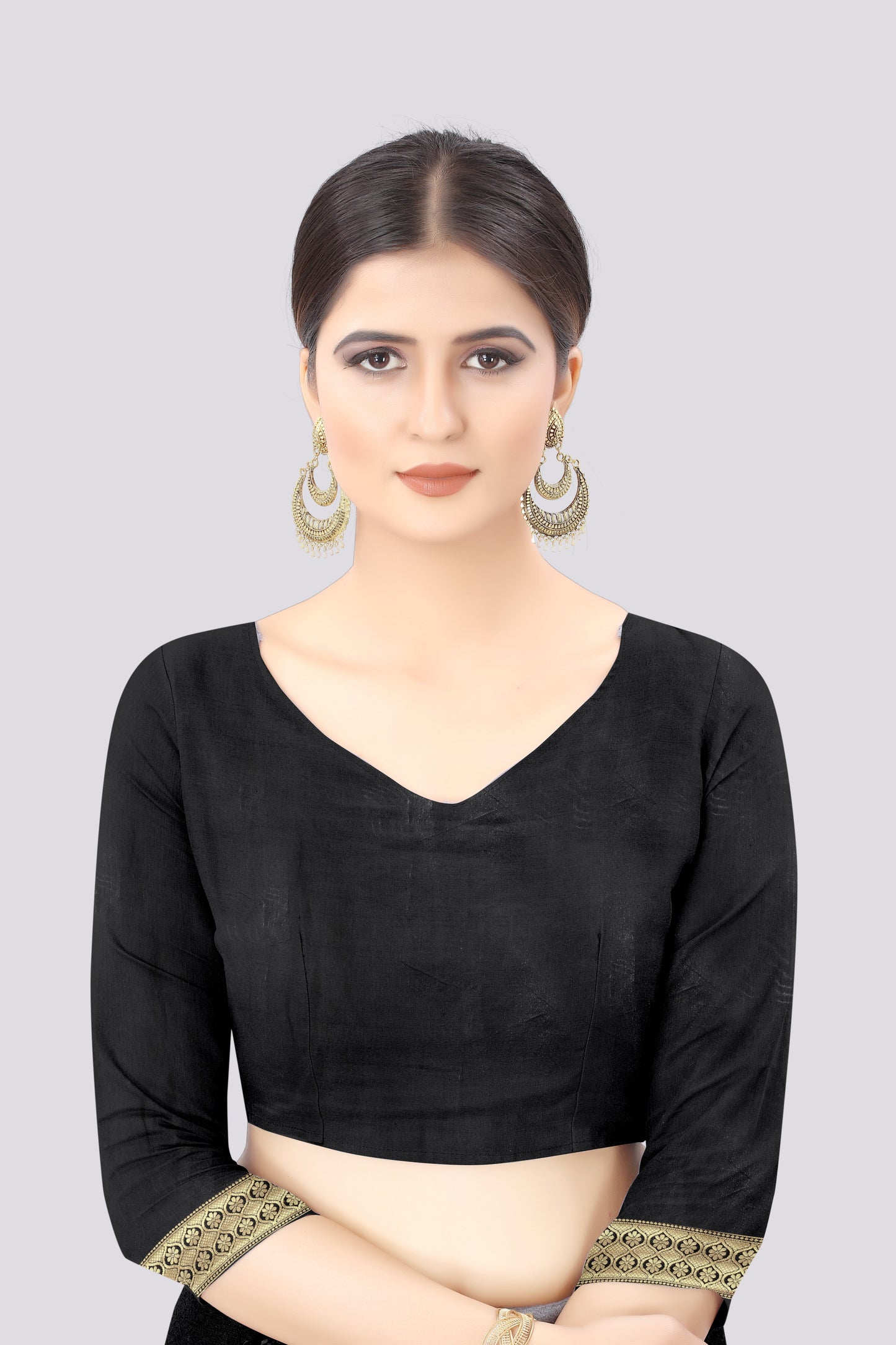 Black-Golden Touch Woven Design Banarasi Saree