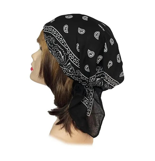 Unisex Soft Breathable Mul Cotton Digital Printed Bandanas (50CM X 50CM)