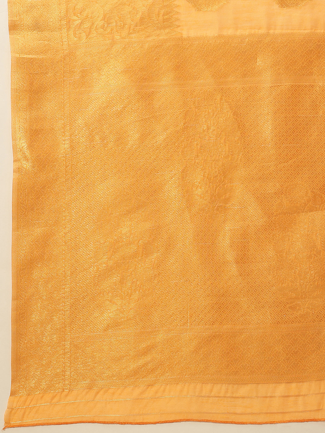 Women's Cotton Blend  Jamdani Saree with Unstitched Blouse Piece