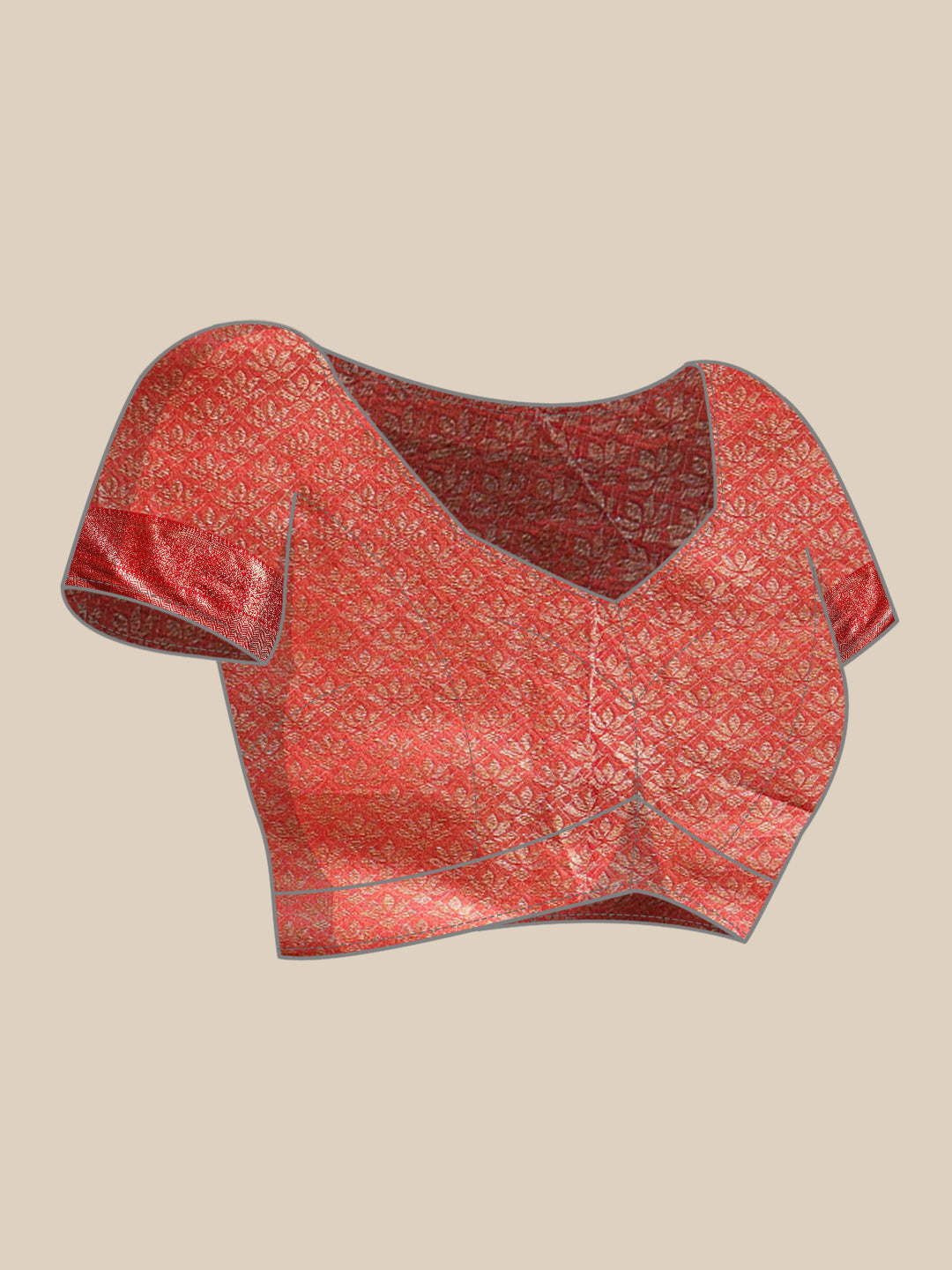 Women's Kanjiwaram Silk Woven Saree