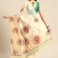 Soft Silk Digital Printed Saree With Fringe Tassels