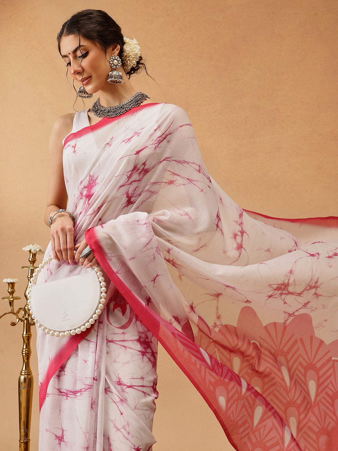 Printed Soft Malmal Cotton Saree