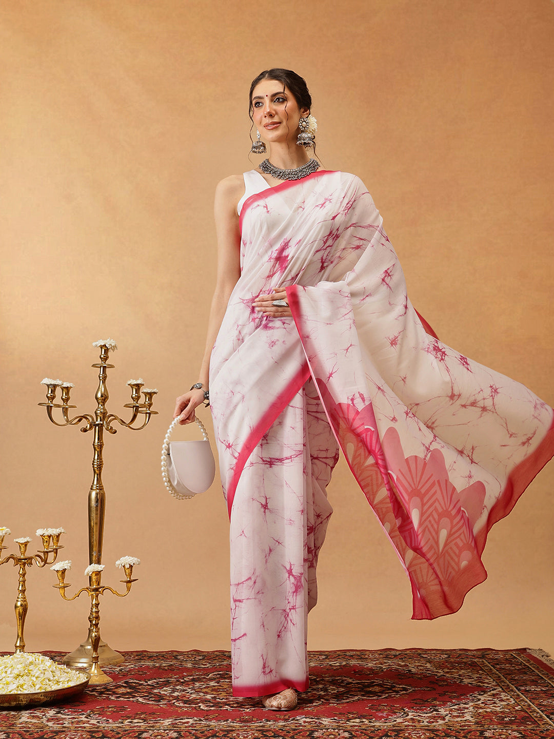 Printed Soft Malmal Cotton Saree