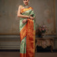 Heavy Pure Silk Woven Banarasi Saree