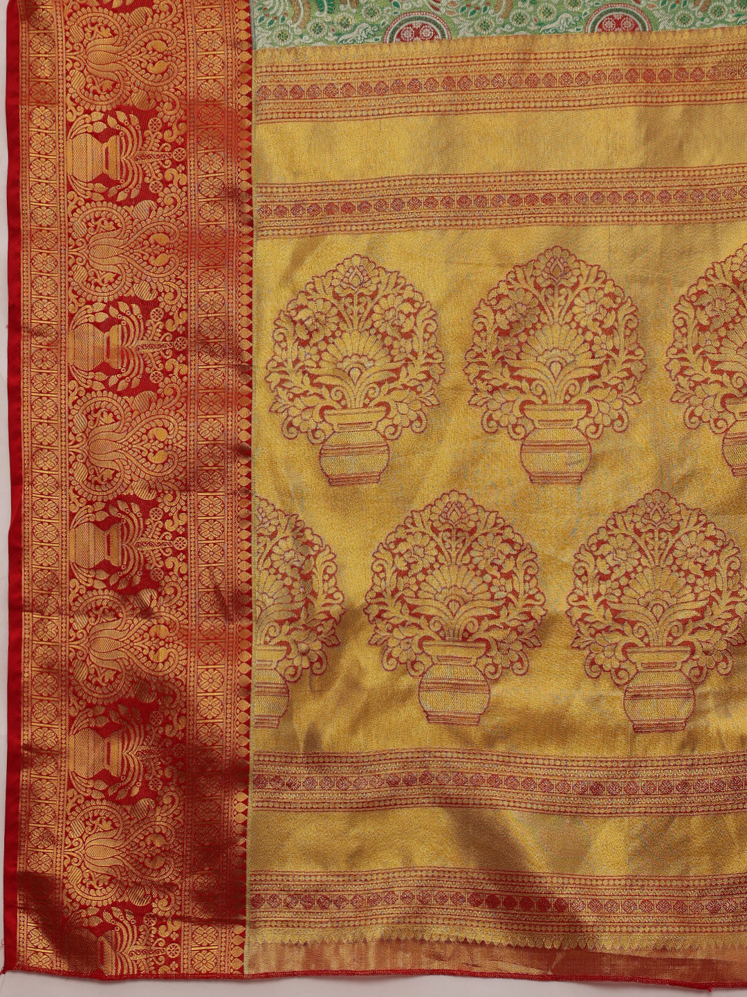 Heavy Pure Silk Woven Banarasi Saree
