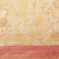 Women's Tusser Silk Banarasi Saree With Unstitcthed Blouse Piece