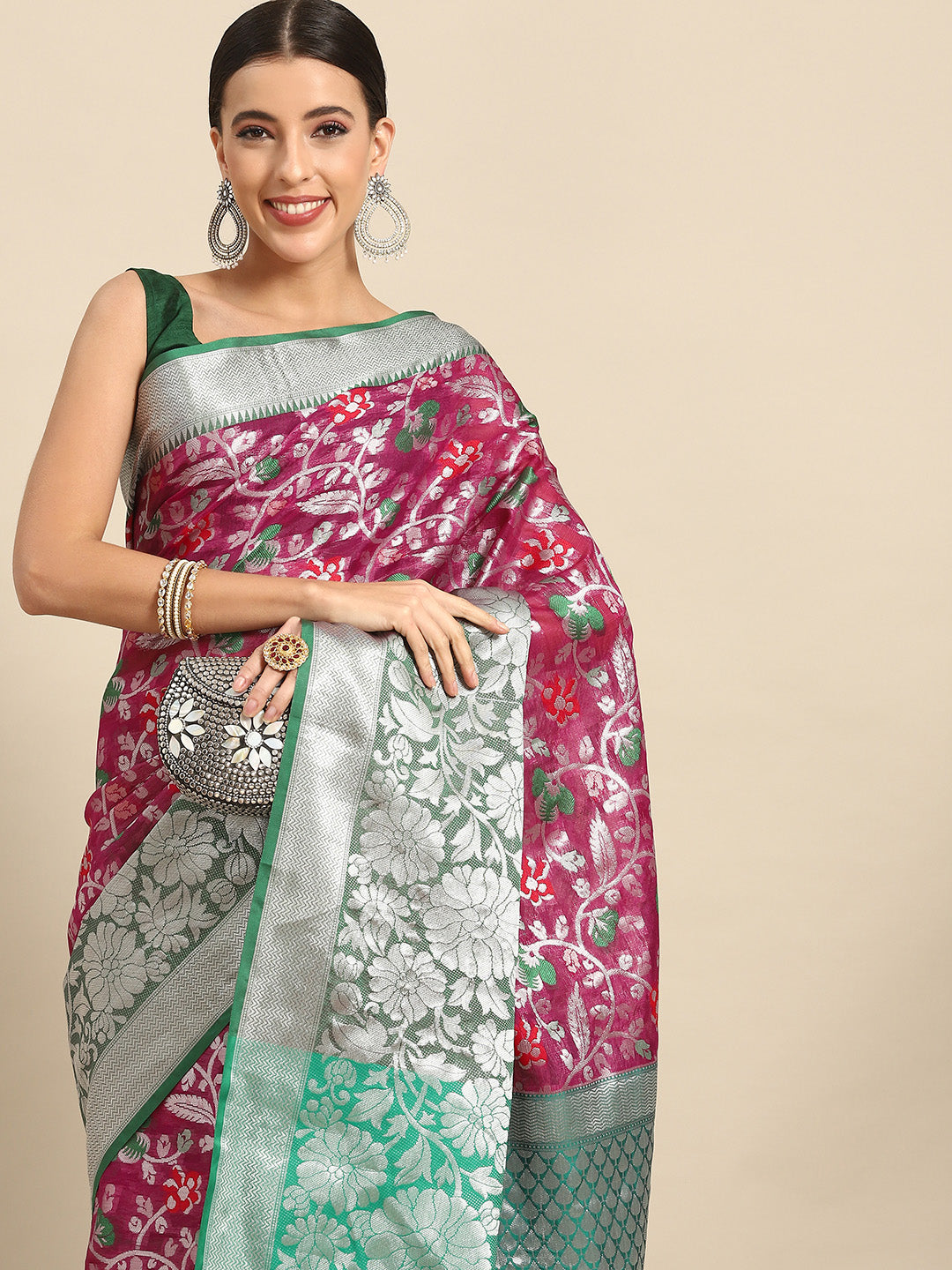 Banarasi Woven Art Silk Saree