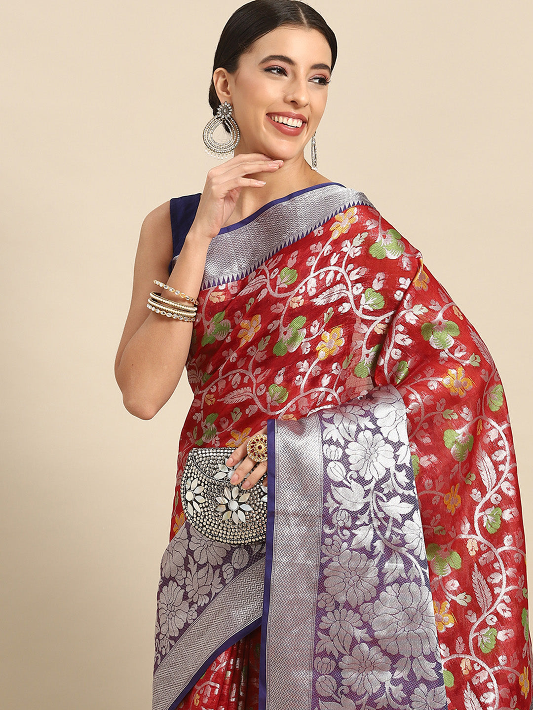 Banarasi Woven Art Silk Saree