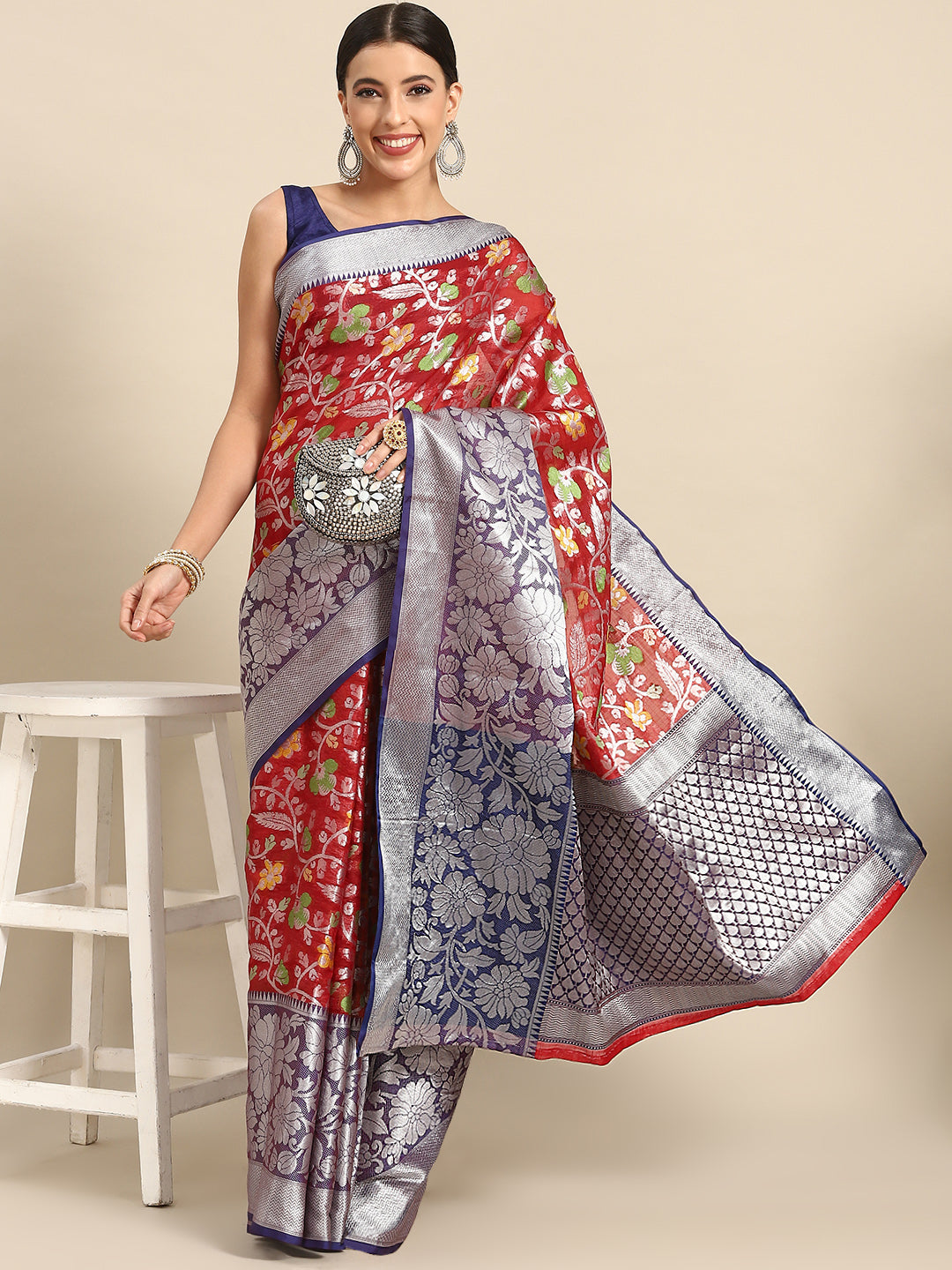 Banarasi Woven Art Silk Saree