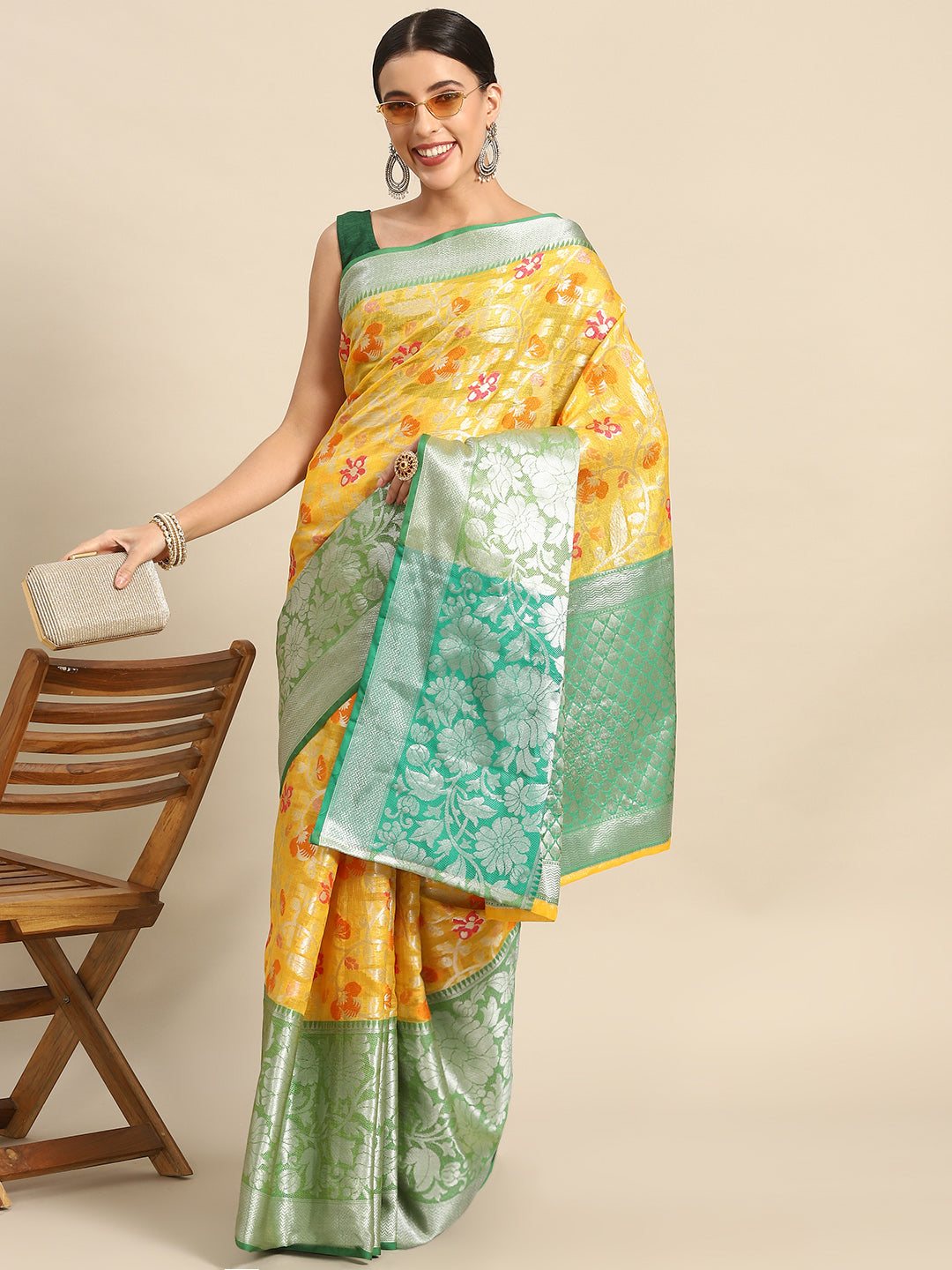 Banarasi Woven Art Silk Saree