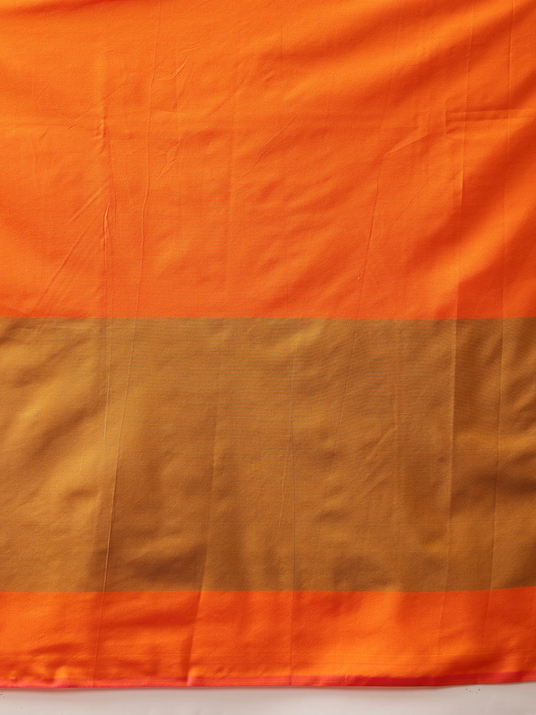 Women's Soft Silk Uppada Woven Orange Saree