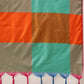 Women's Soft Silk Uppada Woven Orange Saree