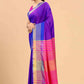 Women's Pattu Art Silk Woven Saree With Unstitched Blouse Piece