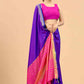 Women's Pattu Art Silk Woven Saree With Unstitched Blouse Piece