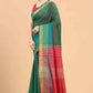 Women's Pattu Art Silk Woven Saree With Unstitched Blouse Piece