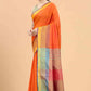 Women's Pattu Art Silk Woven Saree With Unstitched Blouse Piece
