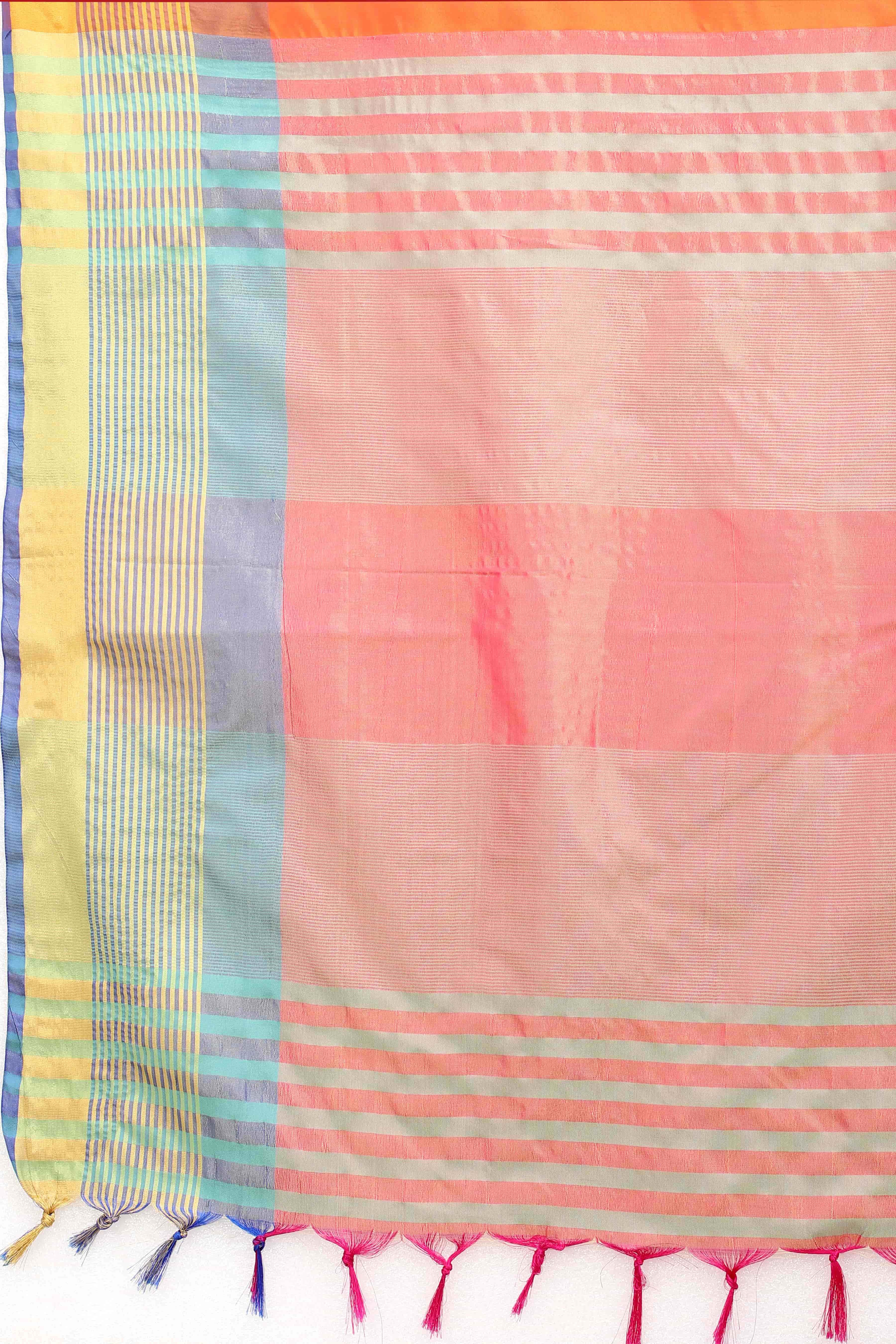 Women's Pattu Art Silk Woven Saree With Unstitched Blouse Piece