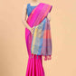 Women's Pattu Art Silk Woven Saree With Unstitched Blouse Piece