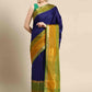 Women's Pattu Silk Saree With Zari Work