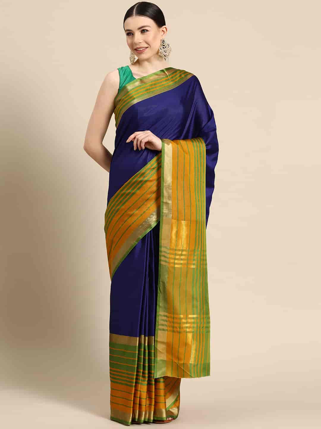 Women's Pattu Silk Saree With Zari Work