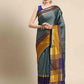 Women's Pattu Silk Saree With Zari Work