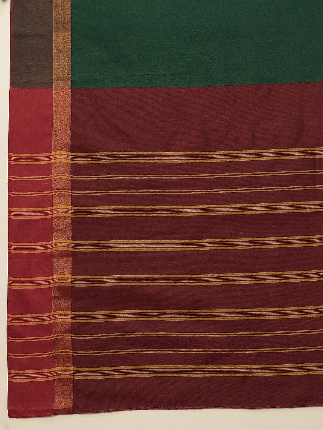 Banarasi Art Silk Uppada Pattu Solid Green Saree