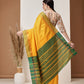 Banarasi Art Silk Uppada Pattu Solid Green Saree