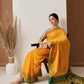 Banarasi Art Silk Uppada Pattu Solid Green Saree