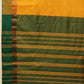 Banarasi Art Silk Uppada Pattu Solid Green Saree